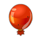 Ballon Rouge Magique