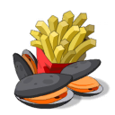 Moumoules frites