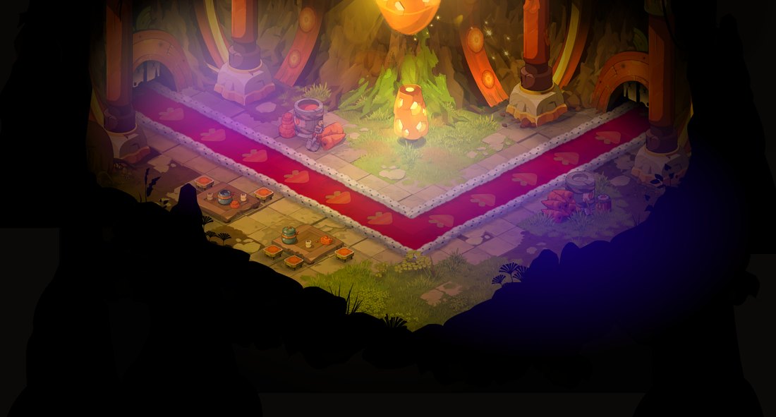 Salle 5 du donjon Château du Wa Wabbit