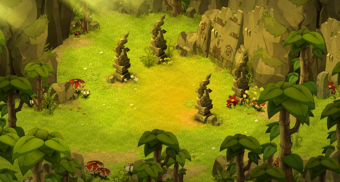 Salle 1 du donjon Repaire de Skeunk